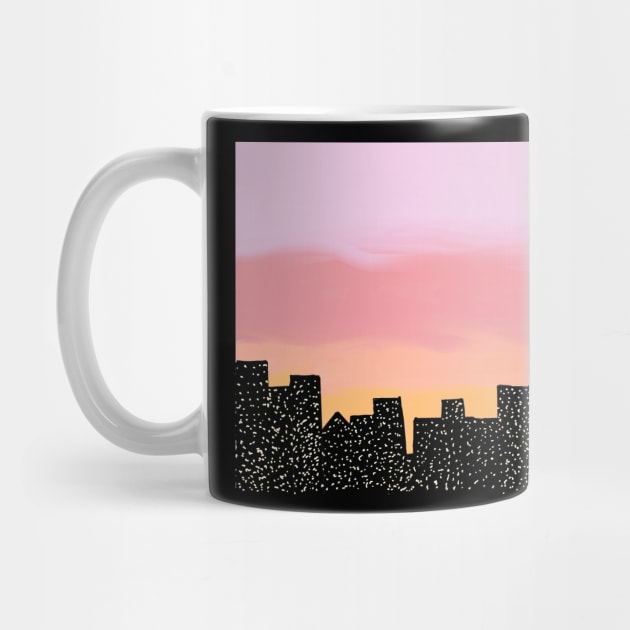 Laine's Cityscape by SRCSA Middle School Shop